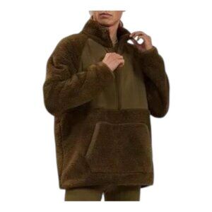 Girlfriend Collective Forest Everyone Half-Zip Fleece